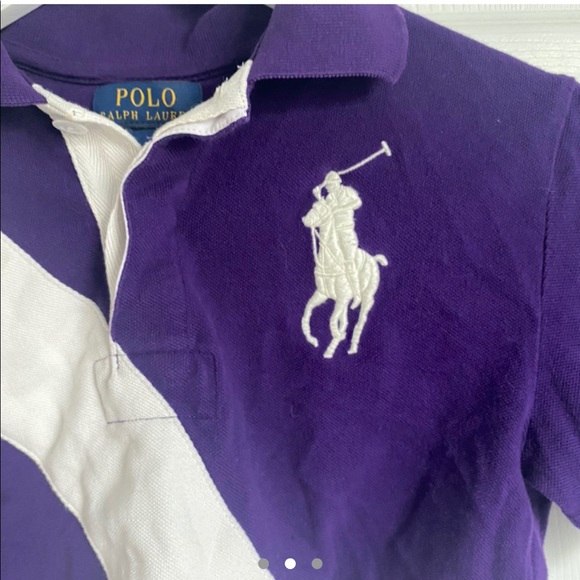 👾POLO RALPH LAUREN CROP TOP - Picture 3 of 3